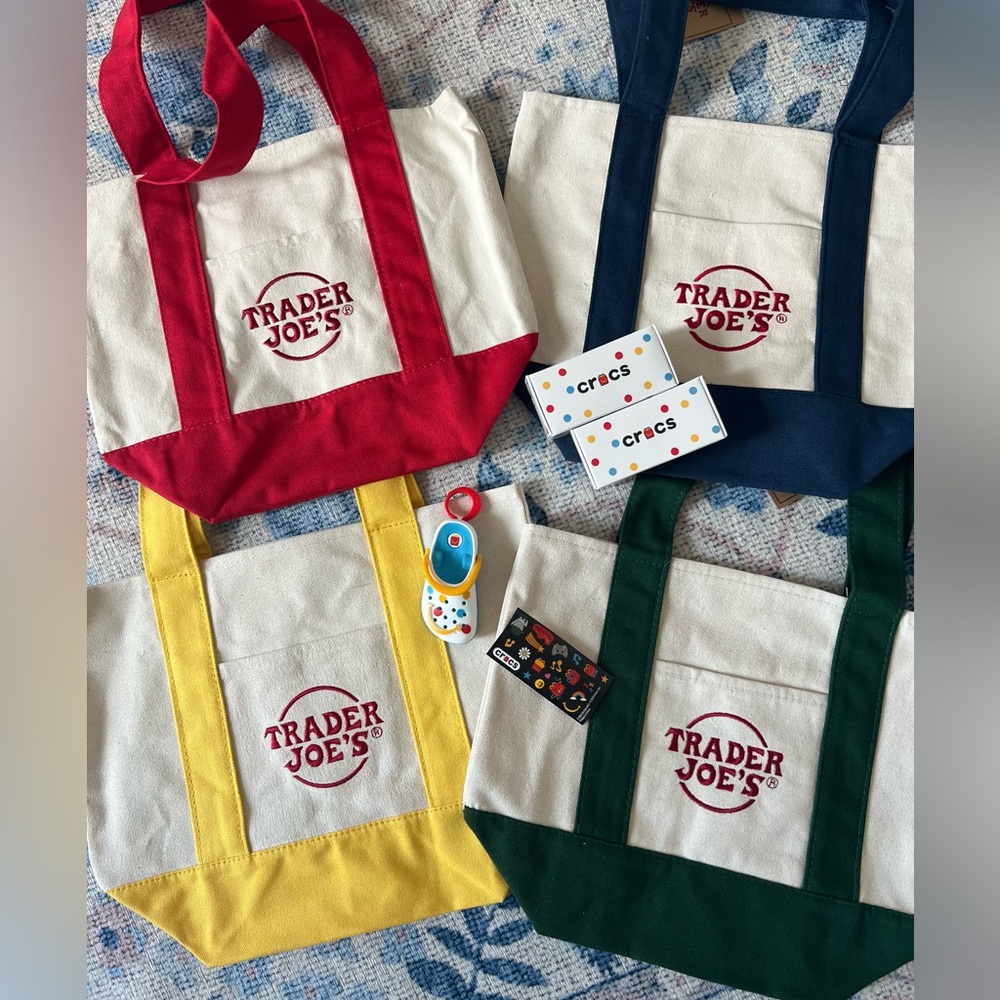 Trade Joes Canvas Mini Tote bag